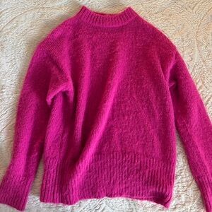Pink thick sweater